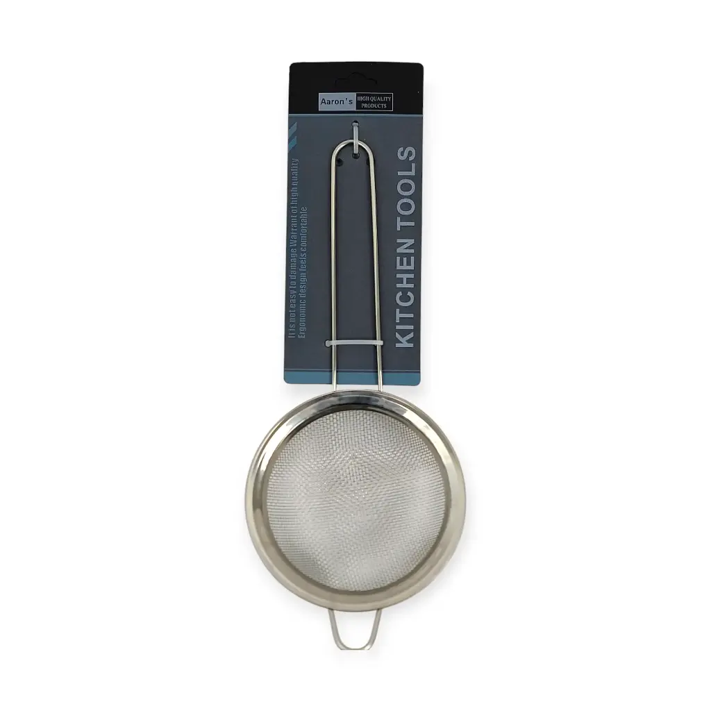 9cm Fine Mesh Strainer with Reinforced Support 